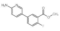 Methyl 5-(6-aminopyridin-3-yl)-2-fluorobenzoate