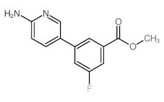 Methyl 3-(6-aminopyridin-3-yl)-5-fluorobenzoate