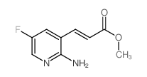 (E)-Methyl 3-(2-amino-5-fluoropyridin-3-yl)-acrylate