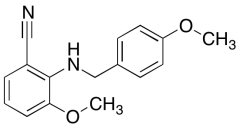 3-Methoxy-2-(4-methoxybenzylamino)benzonitrile