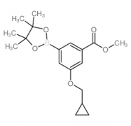 3-Methoxycarbonyl-5-(cyclopropylmethoxy)phenylboronic acid, pinacol ester