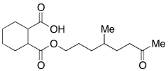 2-(((4-Methyl-7-oxyooctyl)oxy)carbonyl)cyclohexanecarboxylic Acid (Mixture of Diastereomer