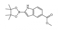 5-Methoxycarbonylindole-2-boronic acid pinacol ester