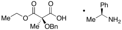 (S)-&alpha;-Methyl Benzenemethanamine (R)-Ethyl Methyl(phenylmethoxy)propanedioate