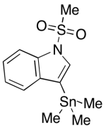 1-(Methylsulfonyl)-3-(trimethylstannyl)-1H-indole