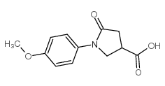 1-(4-Methoxyphenyl)-5-oxopyrrolidine-3-carboxylic acid