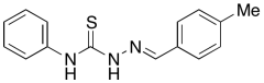 (2E)-2-[(4-Methylphenyl)methylene]-N-phenylhydrazinecarbothioamide