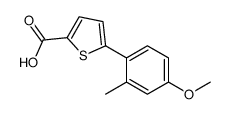 5-(4-Methoxy-2-methylphenyl)thiophene-2-carboxylic acid