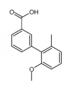 2'-Methoxy-6'-methylbiphenyl-3-carboxylic acid