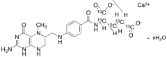 5-Methyltetrahydrofolic Acid (Glutamic Acid-13C5) Calcium Salt Hydrate