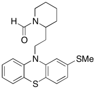 2-(2-(2-(Methylthio)-10H-phenothiazin-10-yl)ethyl)piperidine-1-carbaldehyde