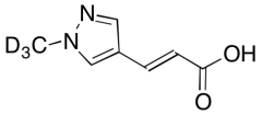 (2E)-3-(1-Methyl-1H-pyrazol-4-yl)-2-propenoic Acid-d3