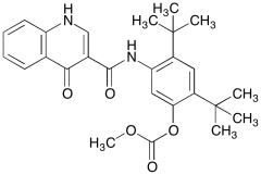 N-[5-(Methoxycarbonyloxy)-2,4-di(tert-butyl)phenyl]-4-oxo-1H-quinoline-3-carboxamide