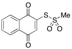 2-Methylthiosulfonate-1,4-naphthoquinone