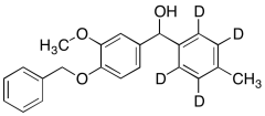 3-Methoxy-&alpha;-(4-methylphenyl)-4-(phenylmethoxy)benzenemethanol-d4