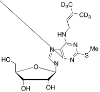 2-Methylthio-N6-isopentenyladenosine-d6