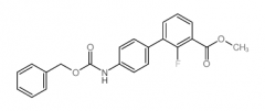 Methyl 3-[(4-Cbz-amino)phenyl]-2-fluorobenzoate