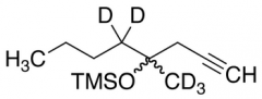 rac-4-Methyl-4-[(trimethylsilyl)oxy]-1-octyne-d5