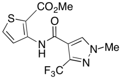 3-[[[1-Methyl-3-(trifluoromethyl)-1H-pyrazol-4-yl]carbonyl]amino]-2-thiophenecarboxylic Ac