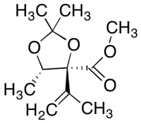 (4S,5S)-Methyl 2,2,5-Trimethyl-4-(prop-1-en-2-yl)-1,3-dioxolane-4-carboxylate