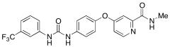 N-Methyl-4-[4-[[[[3-(trifluoromethyl)phenyl]amino]carbonyl]amino]phenoxy]-2-pyridinecarbox