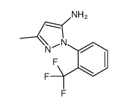 3-Methyl-1-[2-(trifluoromethyl)phenyl]-1h-pyrazol-5-amine