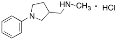 N-Methyl-1-(1-phenyl-3-pyrrolidinyl)methanamine Hydrochloride