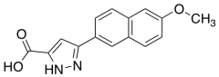 5-(6-Methoxynaphthalen-2-yl)-1H-pyrazole-3-carboxylic Acid