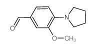 3-Methoxy-4-(pyrrolidin-1-yl)benzaldehyde