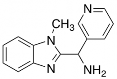 c-(1-Methyl-1H-benzoimidazol-2-yl)-c-pyridin-3-yl-methylamine