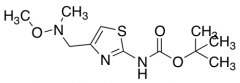 {4-[(Methoxy-methyl-amino)-methyl]-thiazol-2-yl}-carbamic Acid tert-Butyl Ester