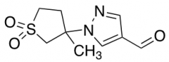 1-(3-Methyl-1,1-dioxo-1lambda6-thiolan-3-yl)-1H-pyrazole-4-carbaldehyde