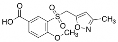 4-Methoxy-3-[(3-methyl-1,2-oxazol-5-yl)methanesulfonyl]benzoic Acid