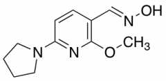 (E)-2-Methoxy-6-(pyrrolidin-1-yl)nicotinaldehyde Oxime