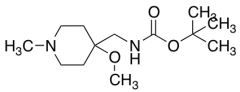 4-Methoxy-1-methyl-4-(N-boc)-methylamino piperidine