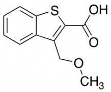 3-(Methoxymethyl)-1-benzothiophene-2-carboxylic Acid