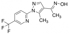 N-(1-{5-Methyl-1-[5-(trifluoromethyl)pyridin-2-yl]-1H-pyrazol-4-yl}ethylidene)hydroxylamin