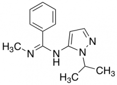 N-Methyl-N'-[1-(propan-2-yl)-1H-pyrazol-5-yl]benzenecarboximidamide