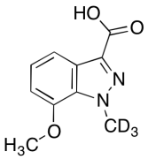 7-Methoxy-1-methyl-1H-indazole-3-carboxylic Acid-d3