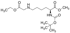 (S)-Methyl 2-((t-Butoxycarbonyl)amino)-6-((2-ethoxy-2-oxoethyl)amino)hexanoate