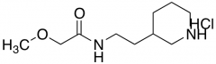 2-Methoxy-N-(2-piperidin-3-yl-ethyl)-acetamide Hydrochloride