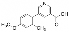 5-(4-methoxy-2-methylphenyl)pyridine-3-carboxylic acid