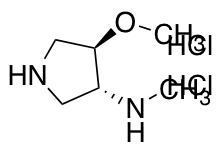 trans-4-methoxy-1-methyl-3-pyrrolidinamine dihydrochloride