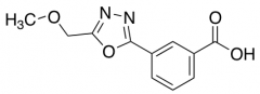 3-[5-(methoxymethyl)-1,3,4-oxadiazol-2-yl]benzoic acid