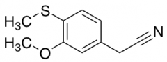 2-[3-methoxy-4-(methylsulfanyl)phenyl]acetonitrile