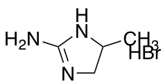 5-methyl-4,5-dihydro-1H-imidazol-2-amine hydrobromide