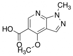 4-methoxy-1-methyl-1H-pyrazolo[3,4-b]pyridine-5-carboxylic acid