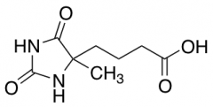 4-(4-methyl-2,5-dioxoimidazolidin-4-yl)butanoic acid