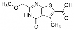 2-(methoxymethyl)-5-methyl-4-oxo-3H,4H-thieno[2,3-d]pyrimidine-6-carboxylic acid