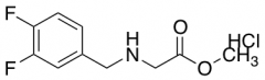 methyl 2-{[(3,4-difluorophenyl)methyl]amino}acetate hydrochloride